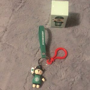 Starbucks bearista key chain